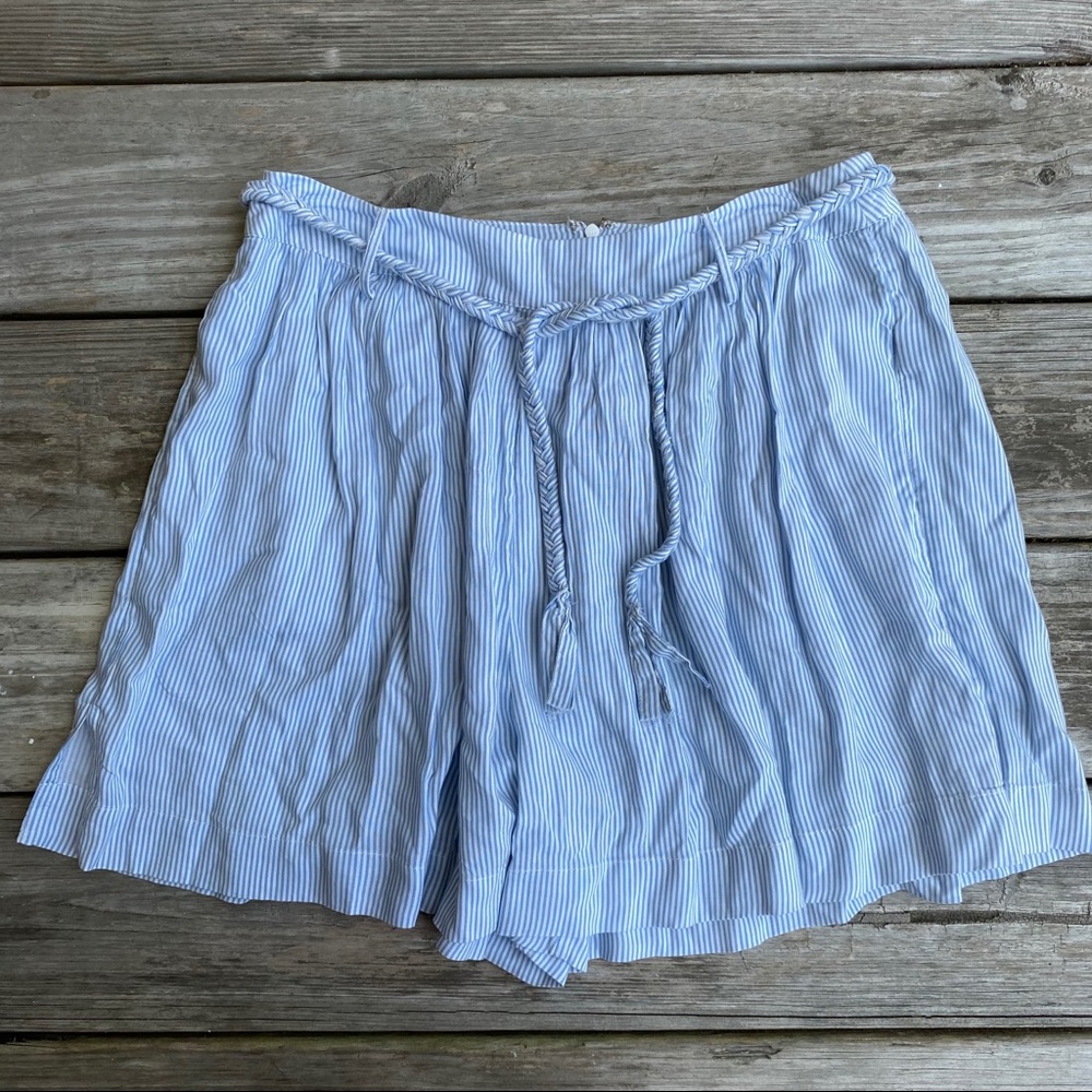 Crown & Ivy Pinstripe Shorts